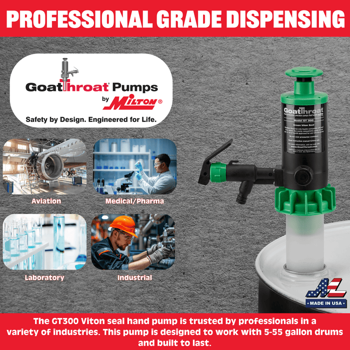 Drum Pump with Viton Seals