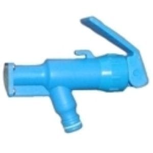 Teflon Kalrez Tap Replacement Tap Assembly, Blue (Parts 21- 31)