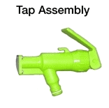 Groundable Teflon Kalrez Replacement Tap Assembly Green (parts 21 - 31)