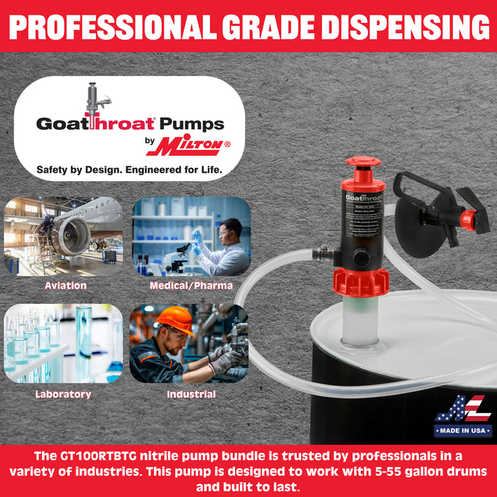 GT100 Pump Bundle W/Remote Tap - Tygon Hose