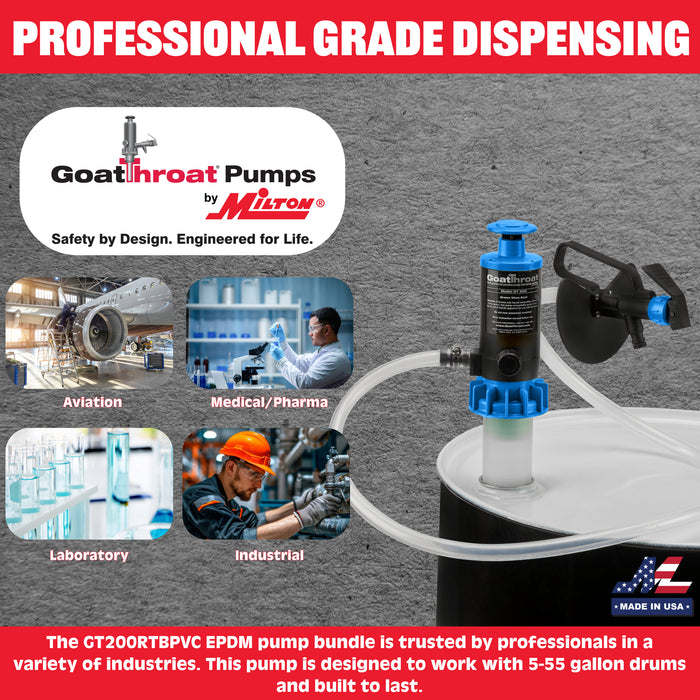 GT200 Pump Bundle W/Remote Tap - PVC Hose