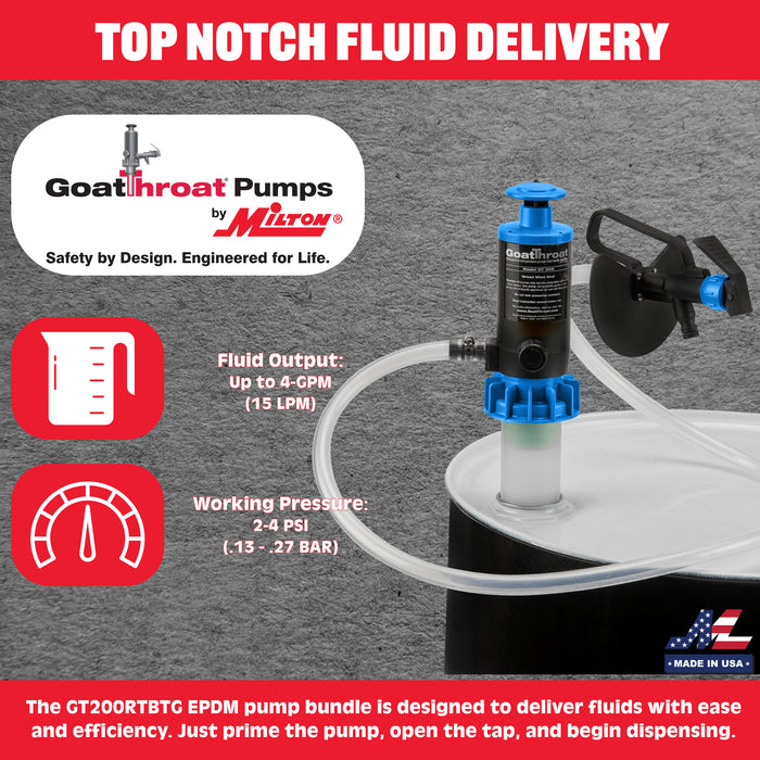 GT200 Pump Bundle W/Remote Tap - Tygon Hose