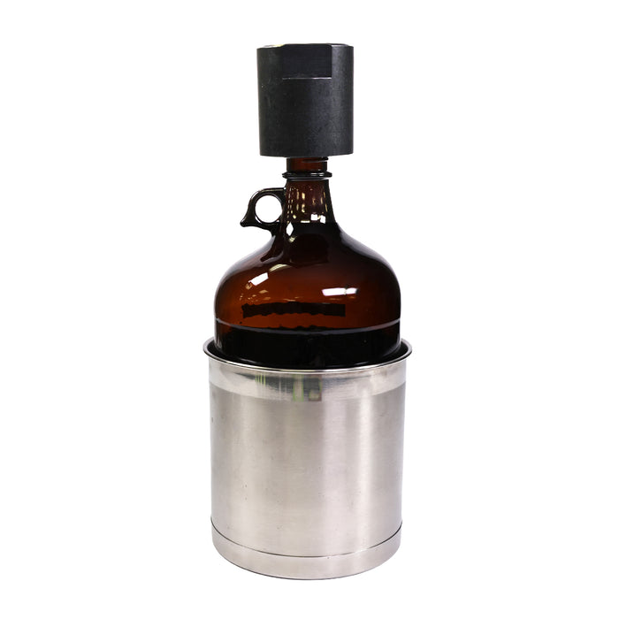 38mm 1 gallon bottle threaded EPDM adapter with Stabilizer