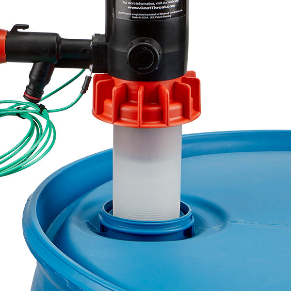Groundable Drum Pump for Flammables, Nitrile Seal