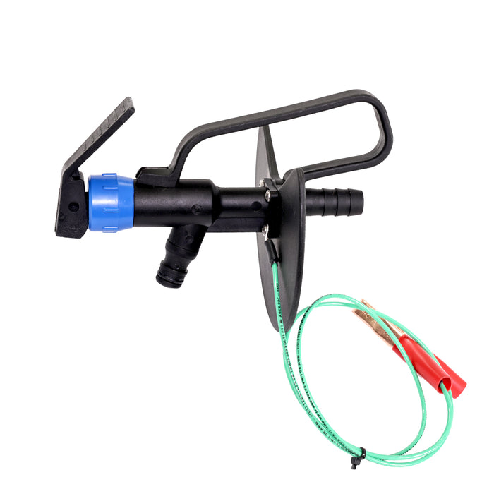 Groundable Drum Pump and Remote Discharge Tap with Santoprene Seals - add correct hose