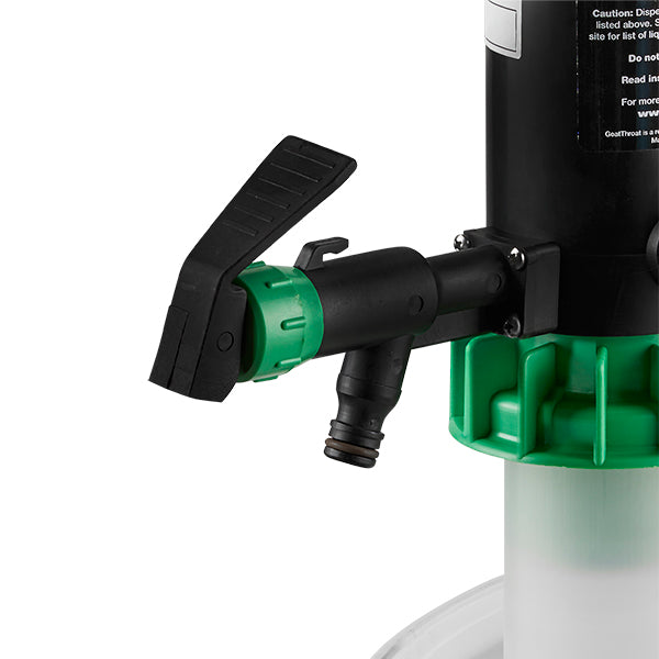 Groundable Drum Pump for Flammables Viton Seals