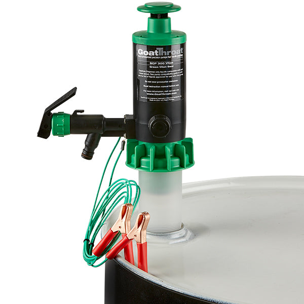 Groundable Drum Pump for Flammables Viton Seals