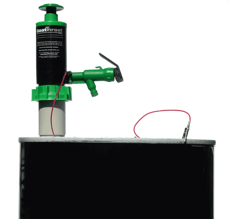 Groundable Drum Pump for Flammables Viton Seals
