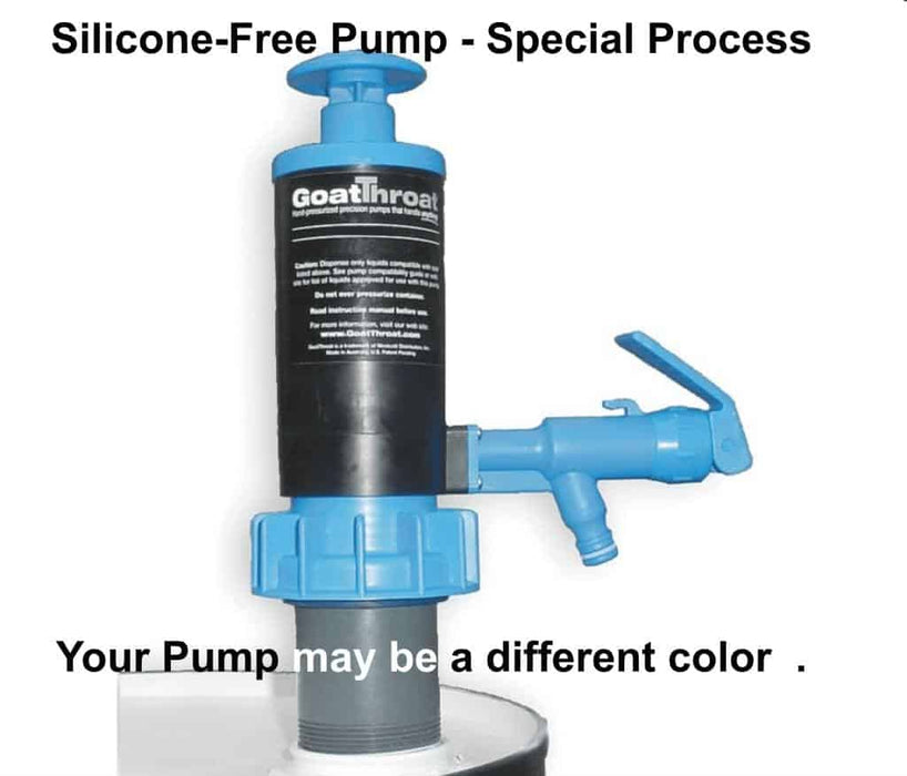 Silicone Free Pump assembly at initial build