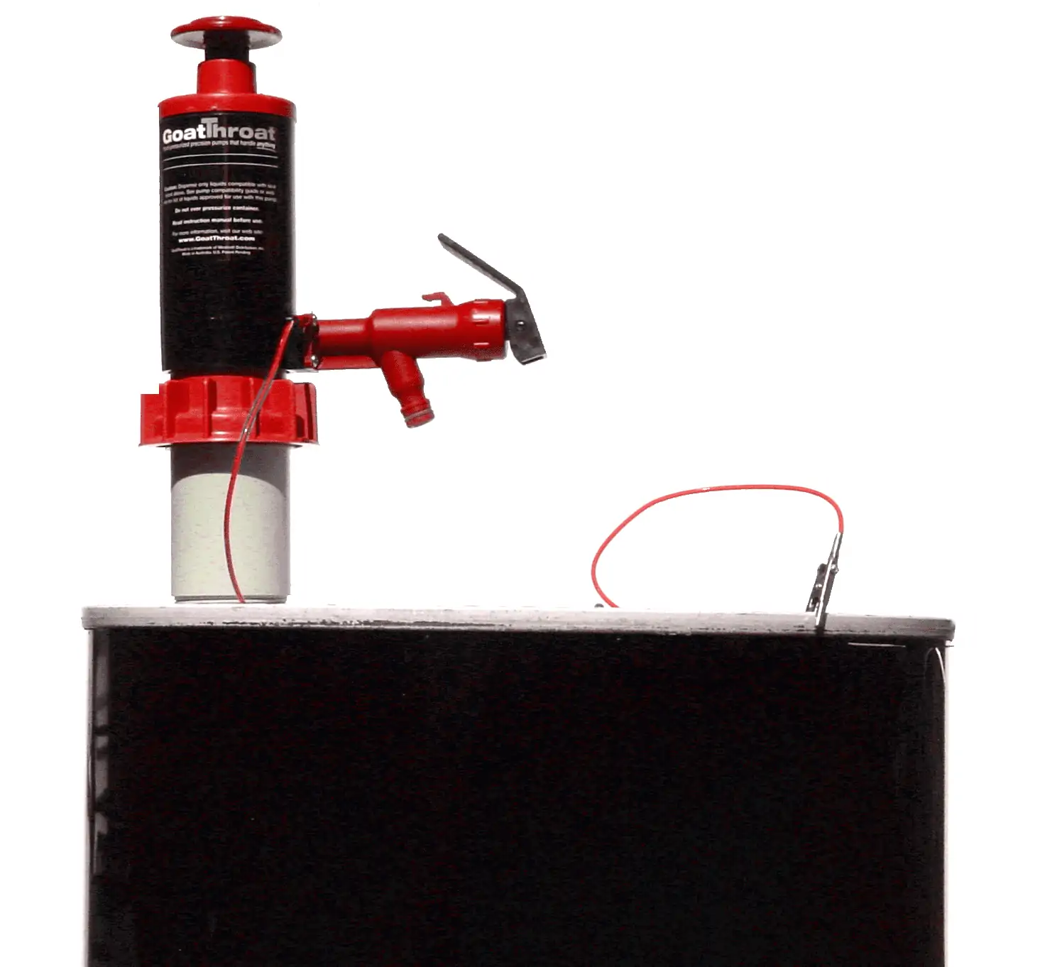 Pump 5-gallon Diacetone Pumps Groundable GoatThroat Nitrile on also GoatThroat | Pump pails works