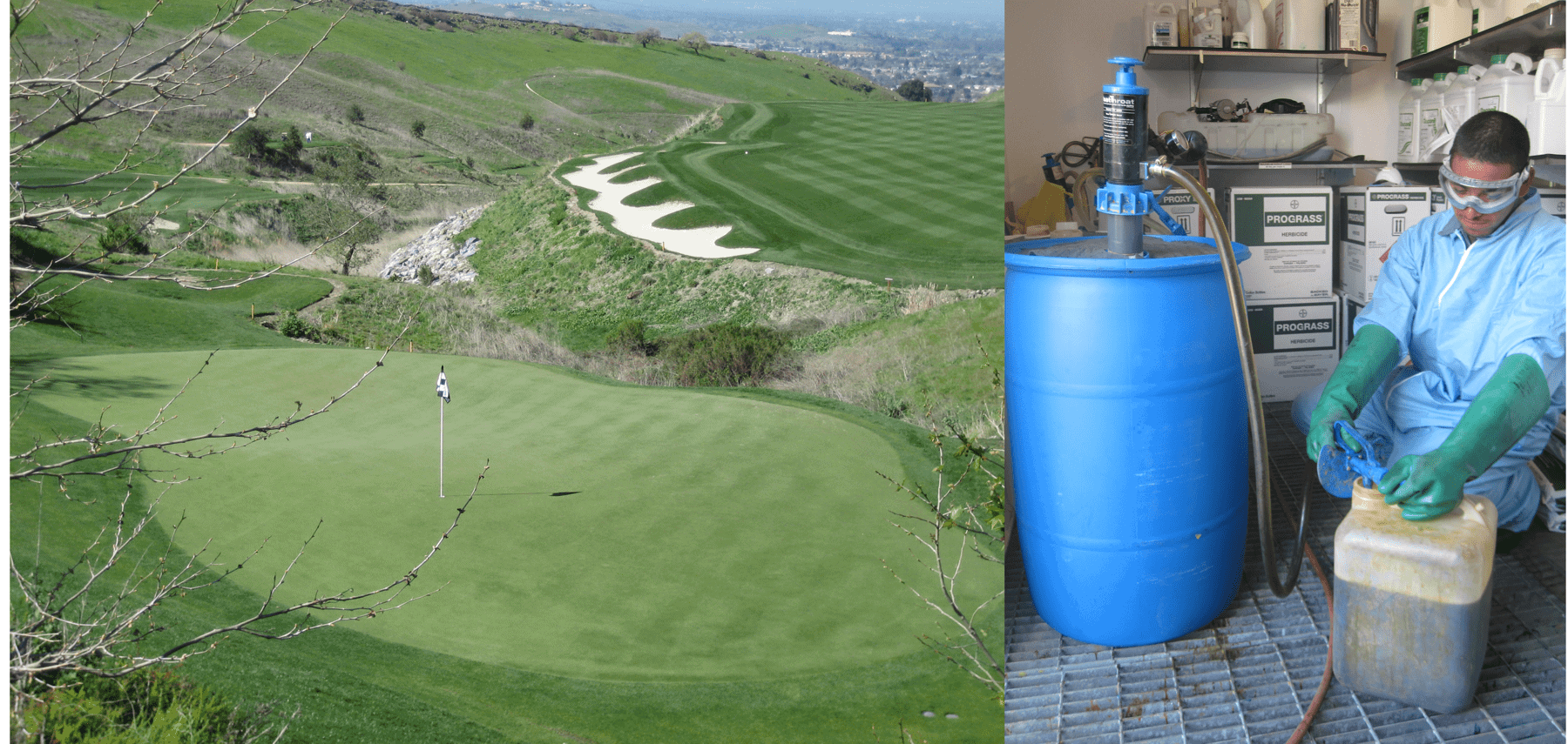 Golf, Lawn & Landscape Drum Pumps | GoatThroat Pumps